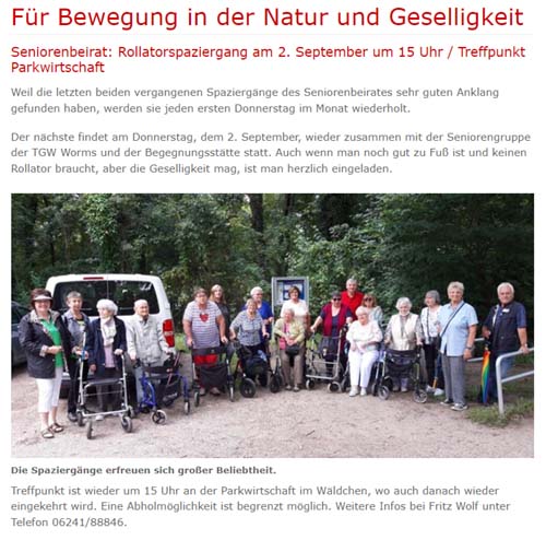 Spaziergang