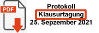 Protokoll Klausurtagung 2021
